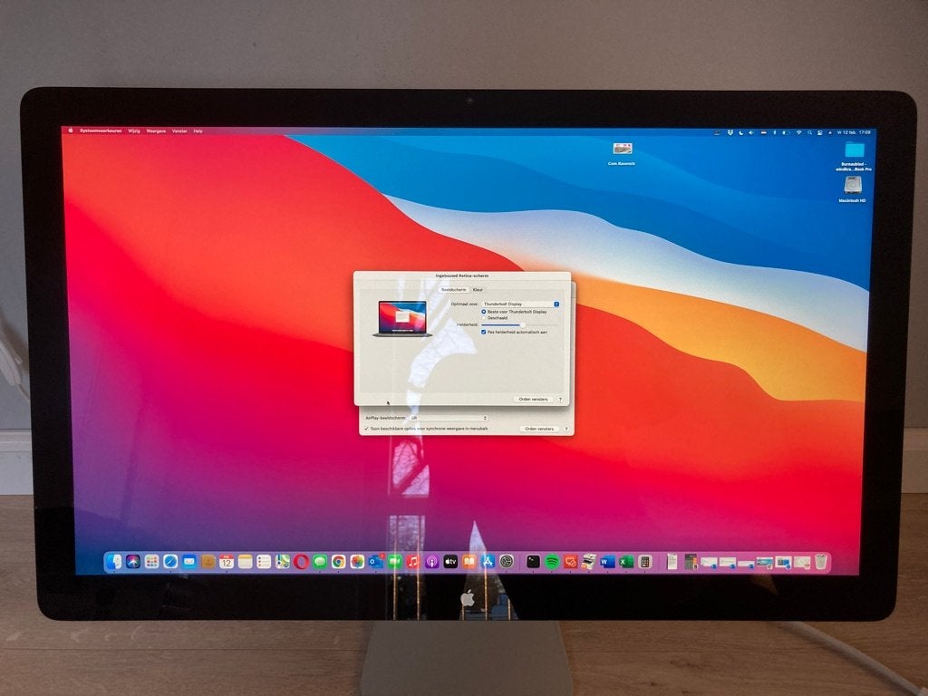 Apple Thunderbolt Display 27 inch (A1407), Computers en Software, Apple Desktops, Ophalen, Overige modellen, Minder dan 4 GB, Zo goed als nieuw