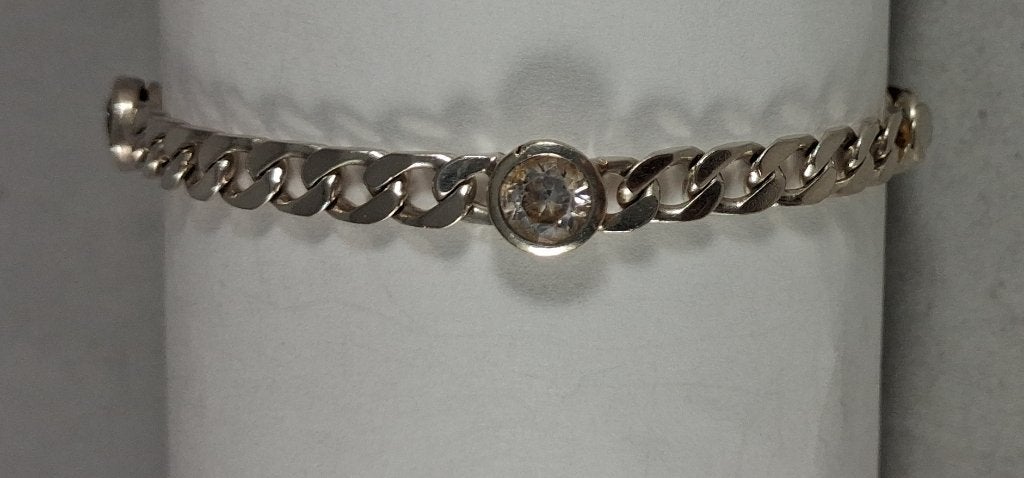 Zilveren armketting armband Gourmet steentjes 19cm zilver, Gebruikt, Ophalen of Verzenden, https://www.zilverjuwelier.nl/winkel/zilveren-armketting-armband-gourmet-steentjes-19cm-925-zilver/