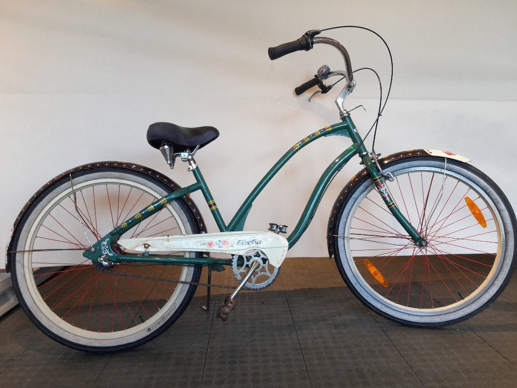 26 inch Elektra Cruiser met 3 versnellingen., Ophalen, Terugtraprem, Gebruikt, Staal