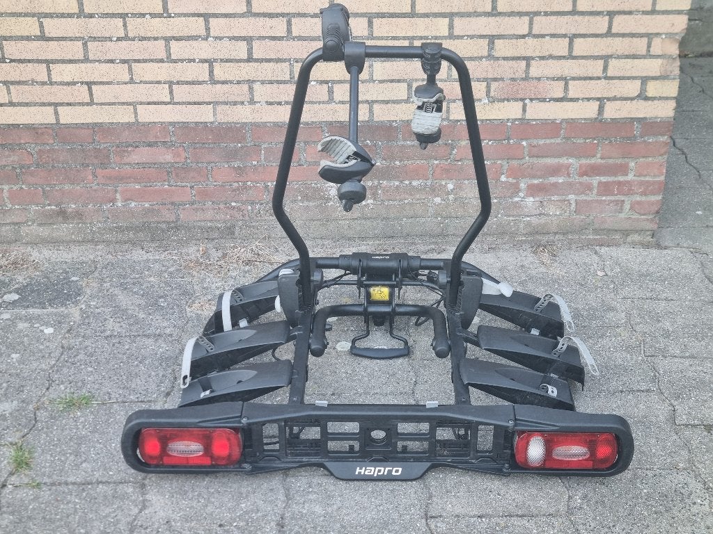 Fietsendrager Hapro Atlas Premium Voor 3 Fietsen Kantelbaar, Auto diversen, Fietsendragers, Ophalen, 3 fietsen of meer, Gebruikt