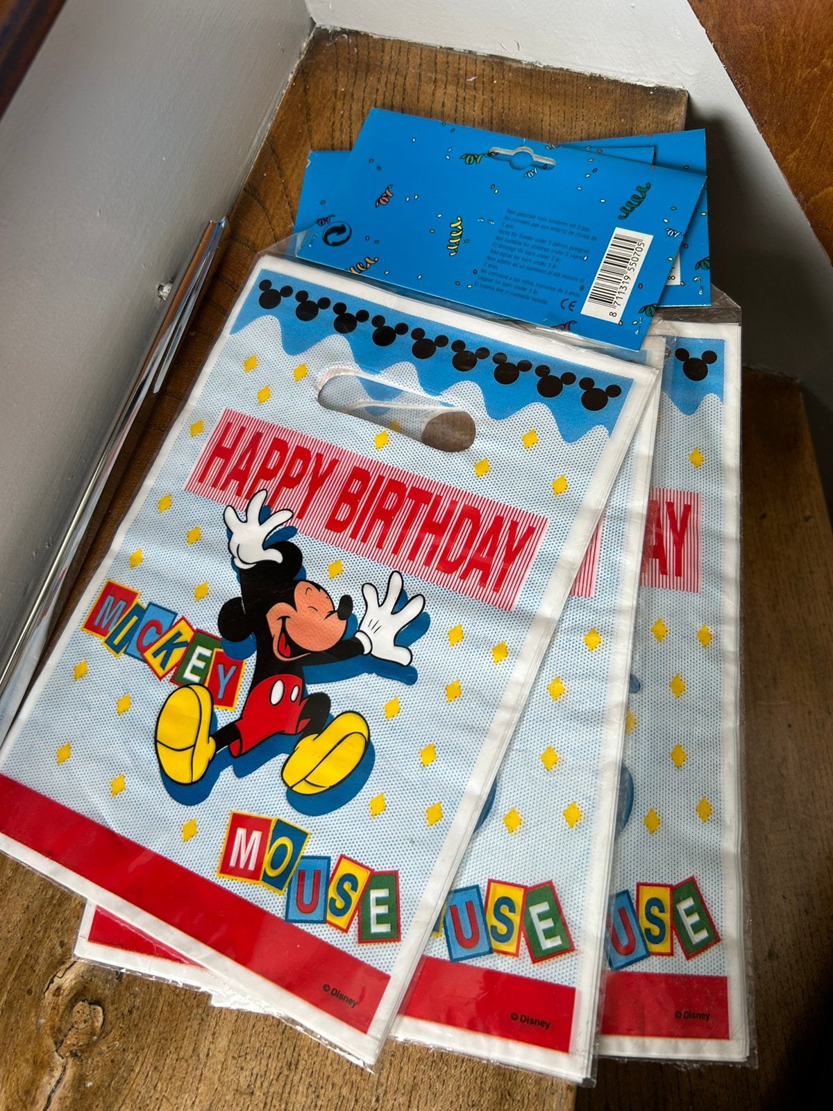 30x Traktatiezakjes: Mickey en Minnie Mouse, Ophalen of Verzenden, Mickey Mouse, Zo goed als nieuw, Overige typen