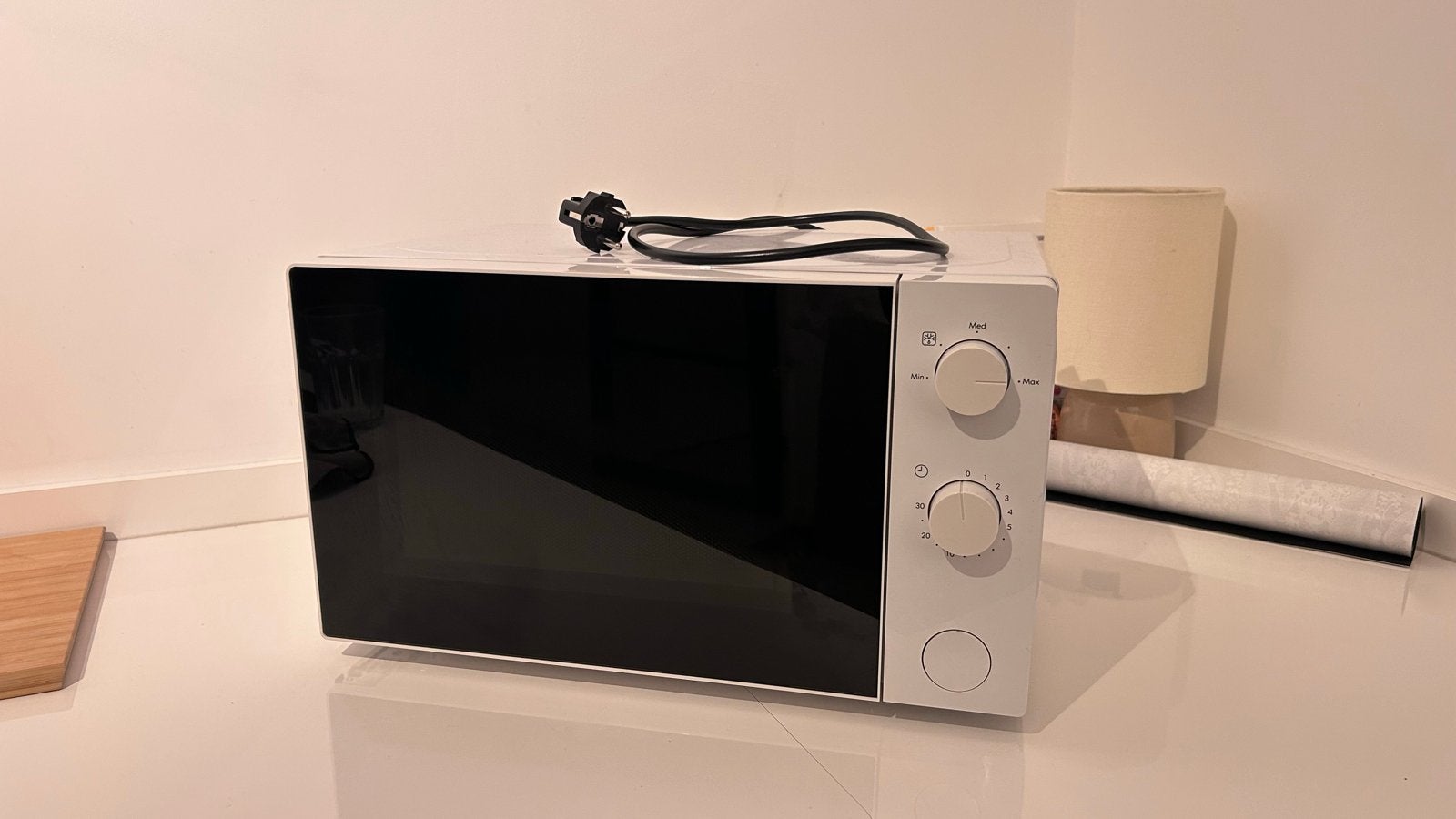 Ikea magnetron, Witgoed en Apparatuur, Minder dan 45 cm, Ophalen of Verzenden, Draaiplateau, Vrijstaand