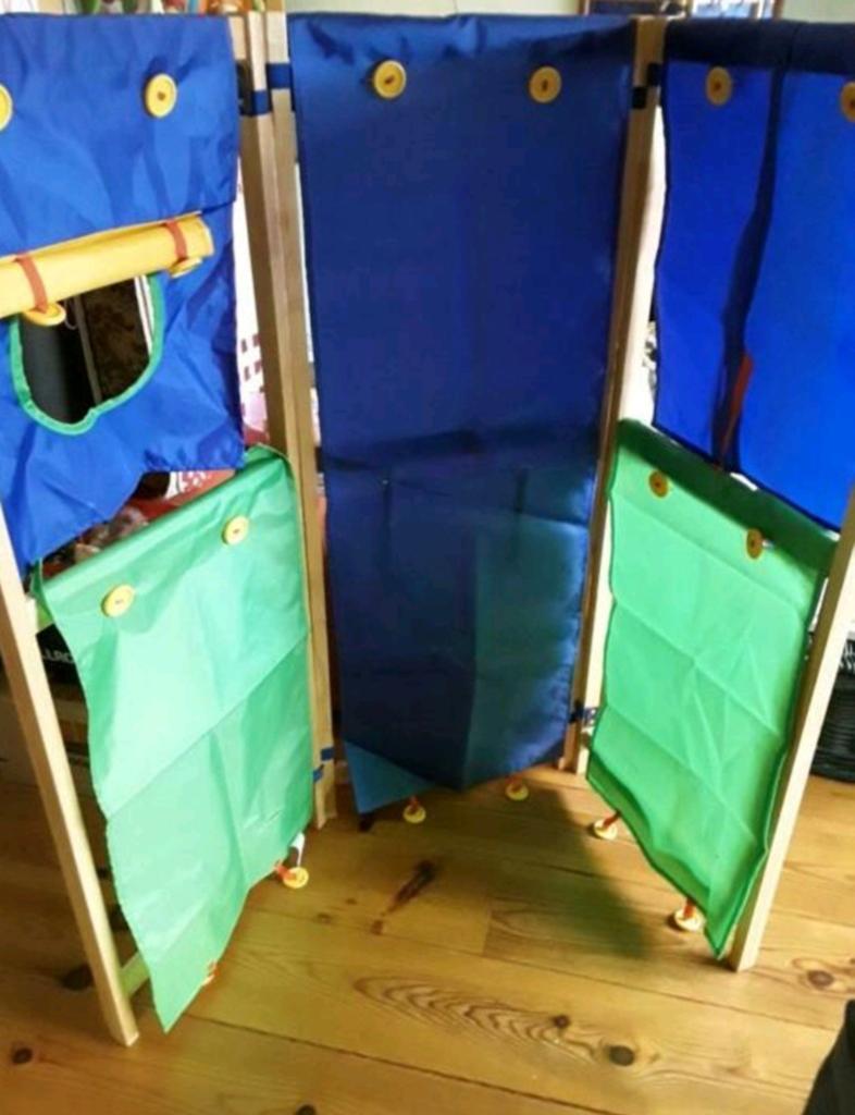 Vintage Ikea Otrolig scheidingswand/speelwand/poppentheater, Ophalen