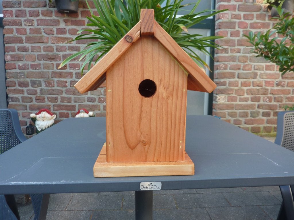 vogelhuisjes massief douglas hout en eiken, Ophalen, Nieuw