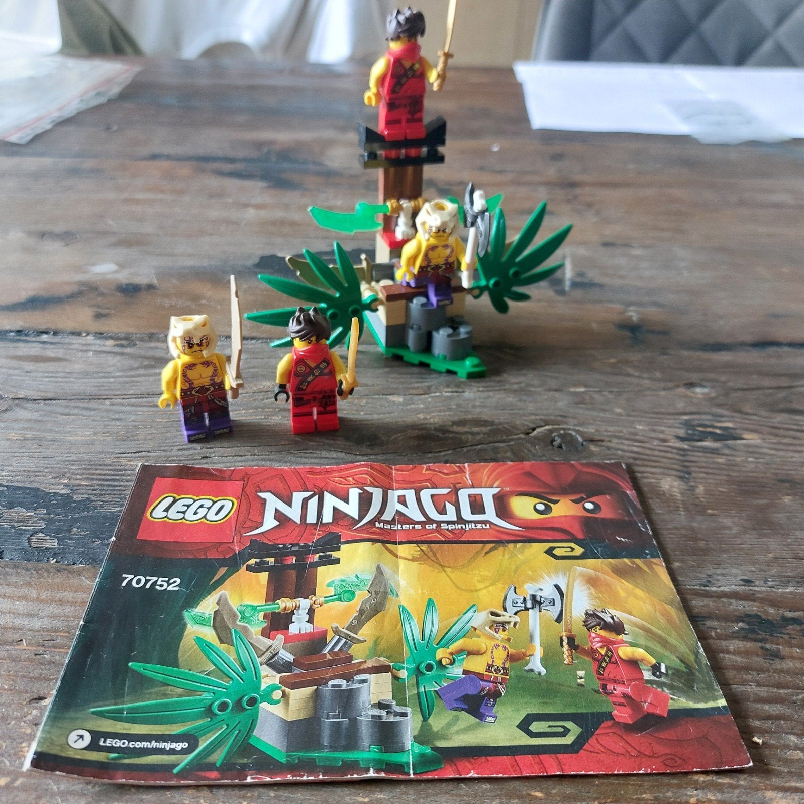 Lego Ninjago 70752 Jungle Trap met dubbele minifiguren, Compleet, Gebruikt, Lego, Ophalen of Verzenden