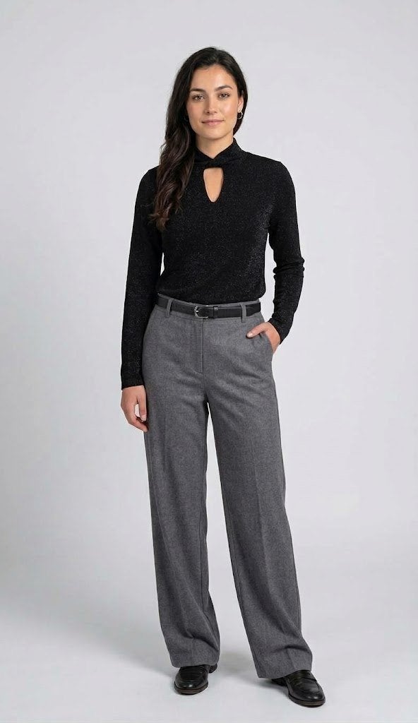 top Purdey, Kleding | Dames, Verzenden, Zwart, Maat 42/44 (L), Zo goed als nieuw