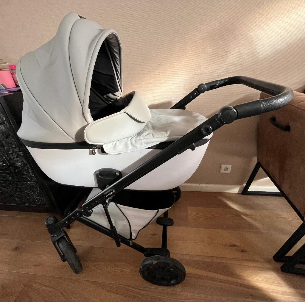 Anex etype 3in1 kinderwagen incl isofix, zeer compleet!, Gebruikt, Combiwagen, Verstelbare duwstang, Ophalen
