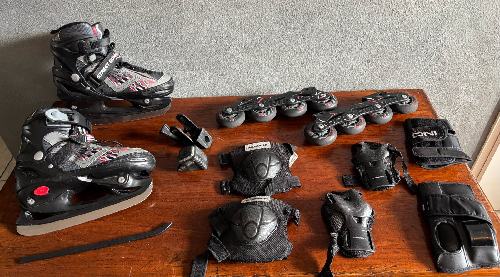 Street Runner 2-in-1 Combi Skates & Schaatsen maat 35 t/m 38, Sport en Fitness, Ophalen of Verzenden, Zo goed als nieuw, Combinoren