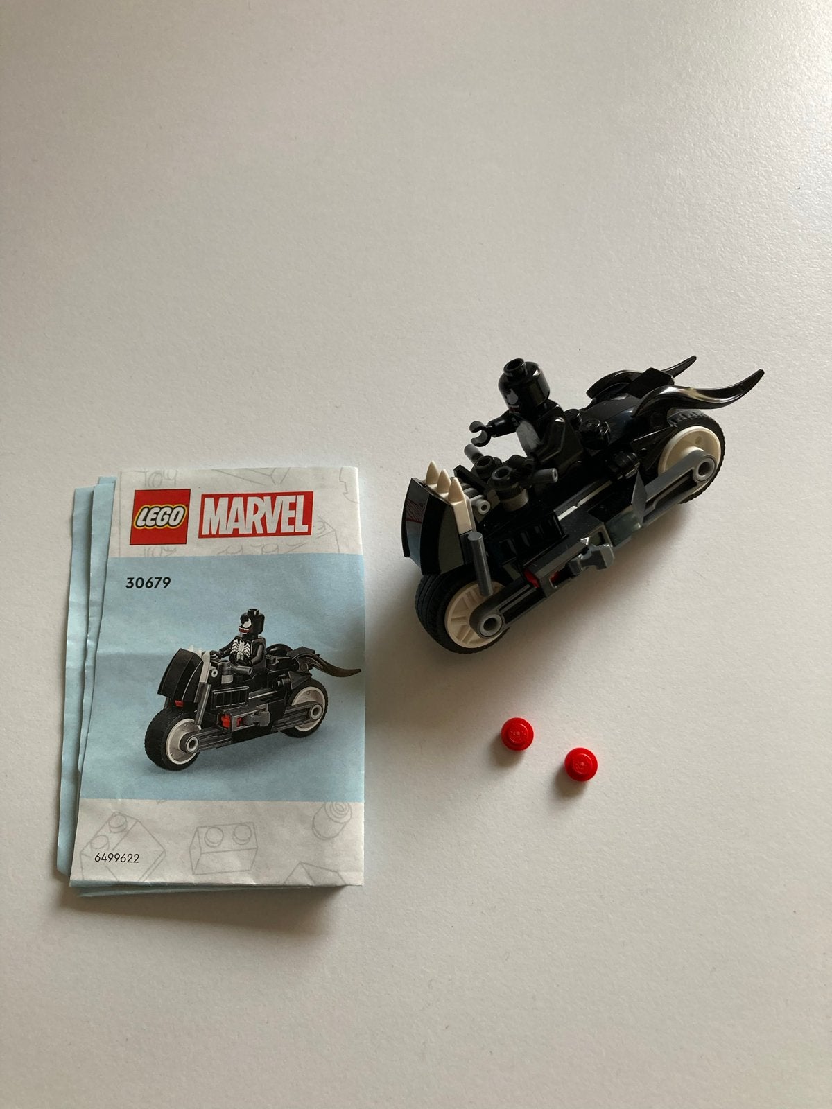 LEGO Marvel Venom Motorfiets met Minifiguur (30679), Ophalen of Verzenden, Zo goed als nieuw, Overige merken