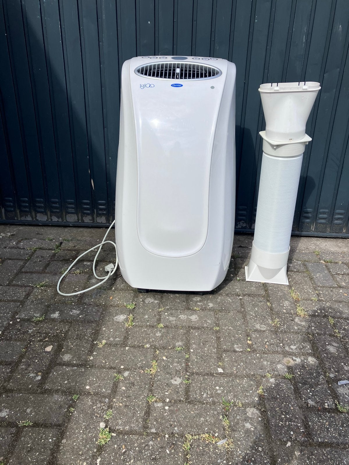 Carrier Mobiele Airco 51AKP300E - Koelen en Ontvochtigen, Gebruikt, Minder dan 60 m³, Timer, 3 snelheden of meer