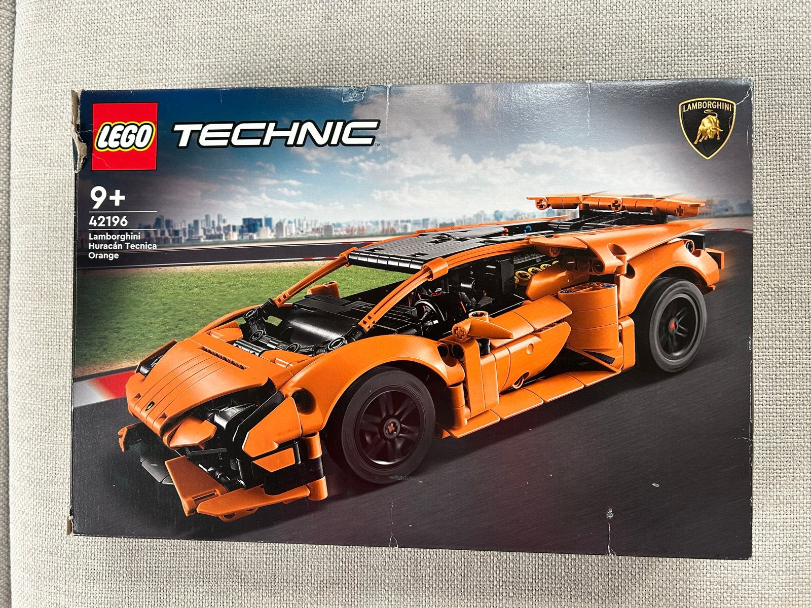 LEGO Technic 42196 Lamborghini Huracán Tecnica Oranje, Ophalen of Verzenden, Zo goed als nieuw, Overige merken