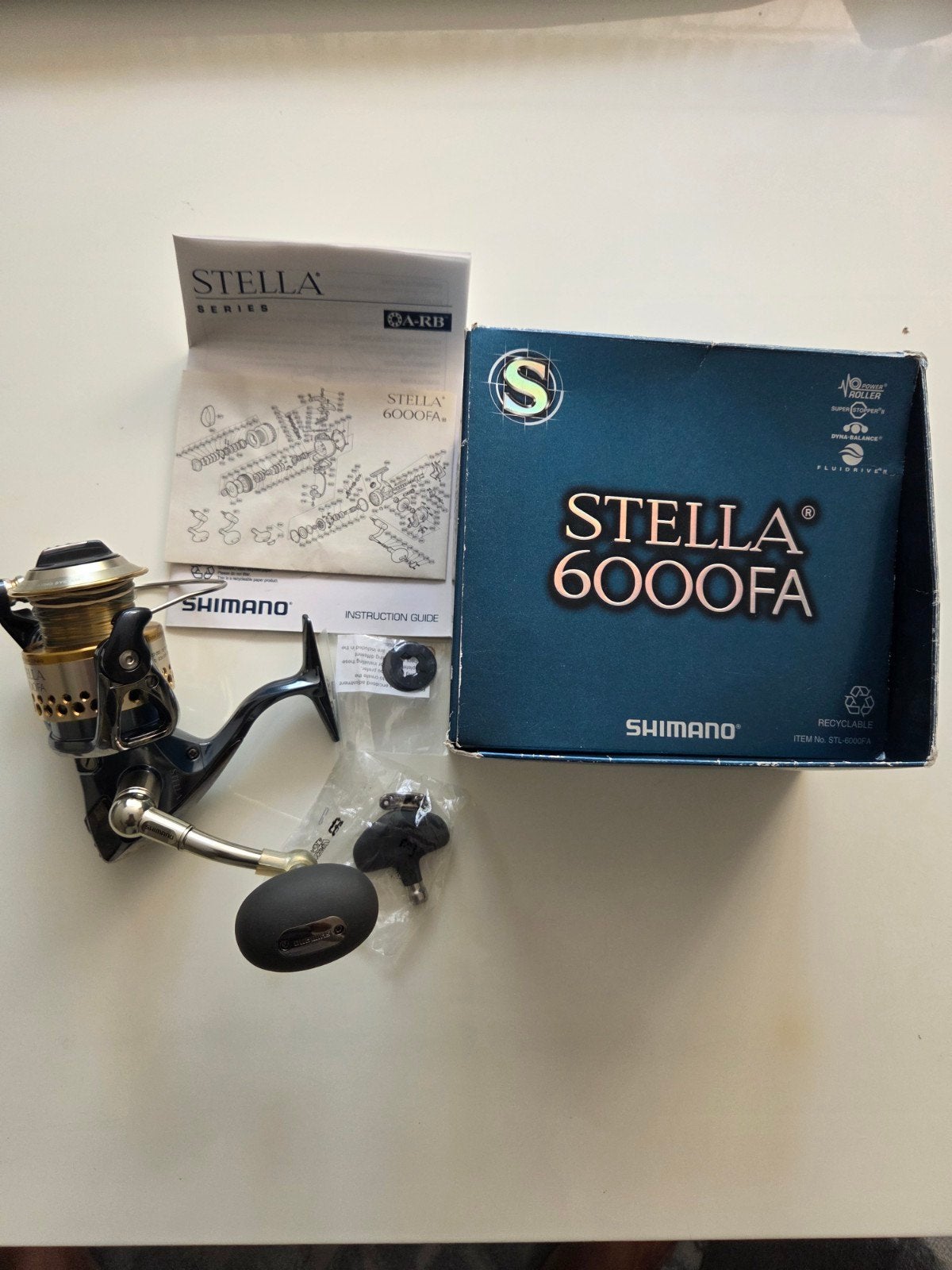 Shimano Stella 6000FA Molen - Zo goed als nieuw, Ophalen of Verzenden