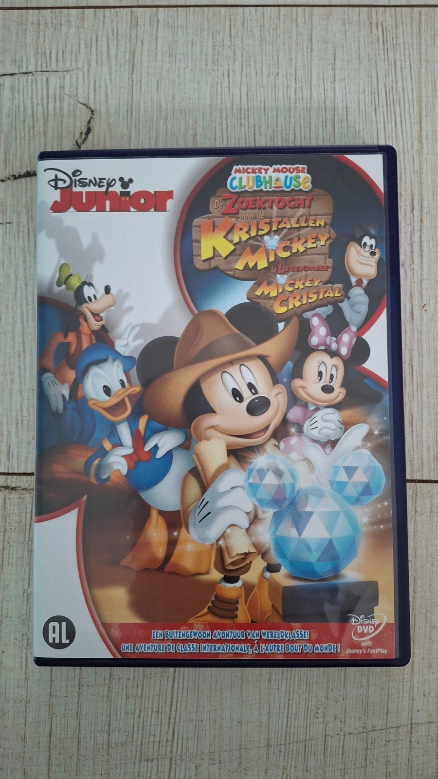 Mickey Mouse Clubhouse: De Zoektocht naar de Kristallen, Cd's en Dvd's, Dvd's | Kinderen en Jeugd, Alle leeftijden, Tv-serie, Zo goed als nieuw