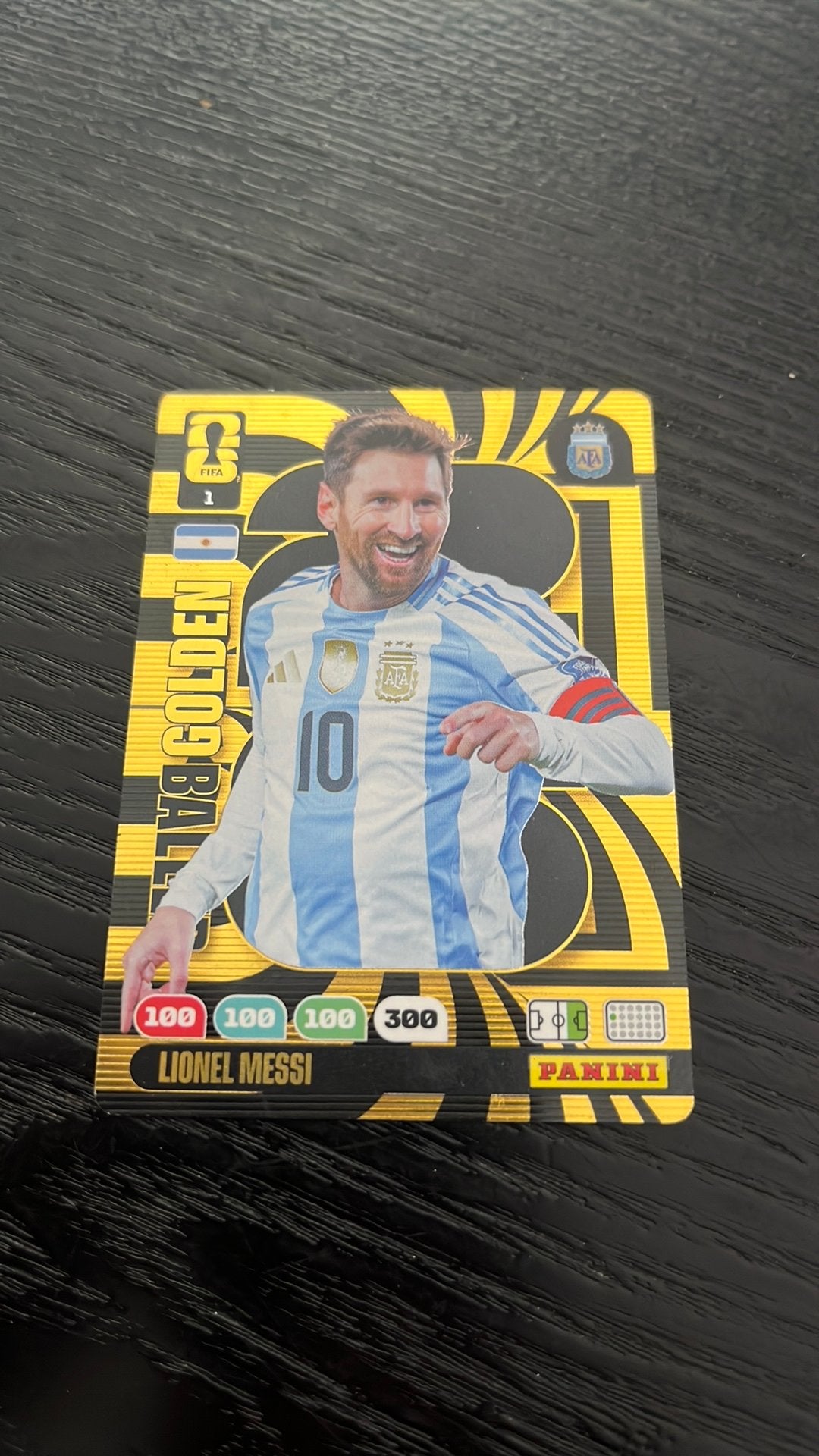 WK2026 Panini cards Lionel Messi nr 1 Nieuw, Ophalen of Verzenden, Nieuw, Meerdere plaatjes