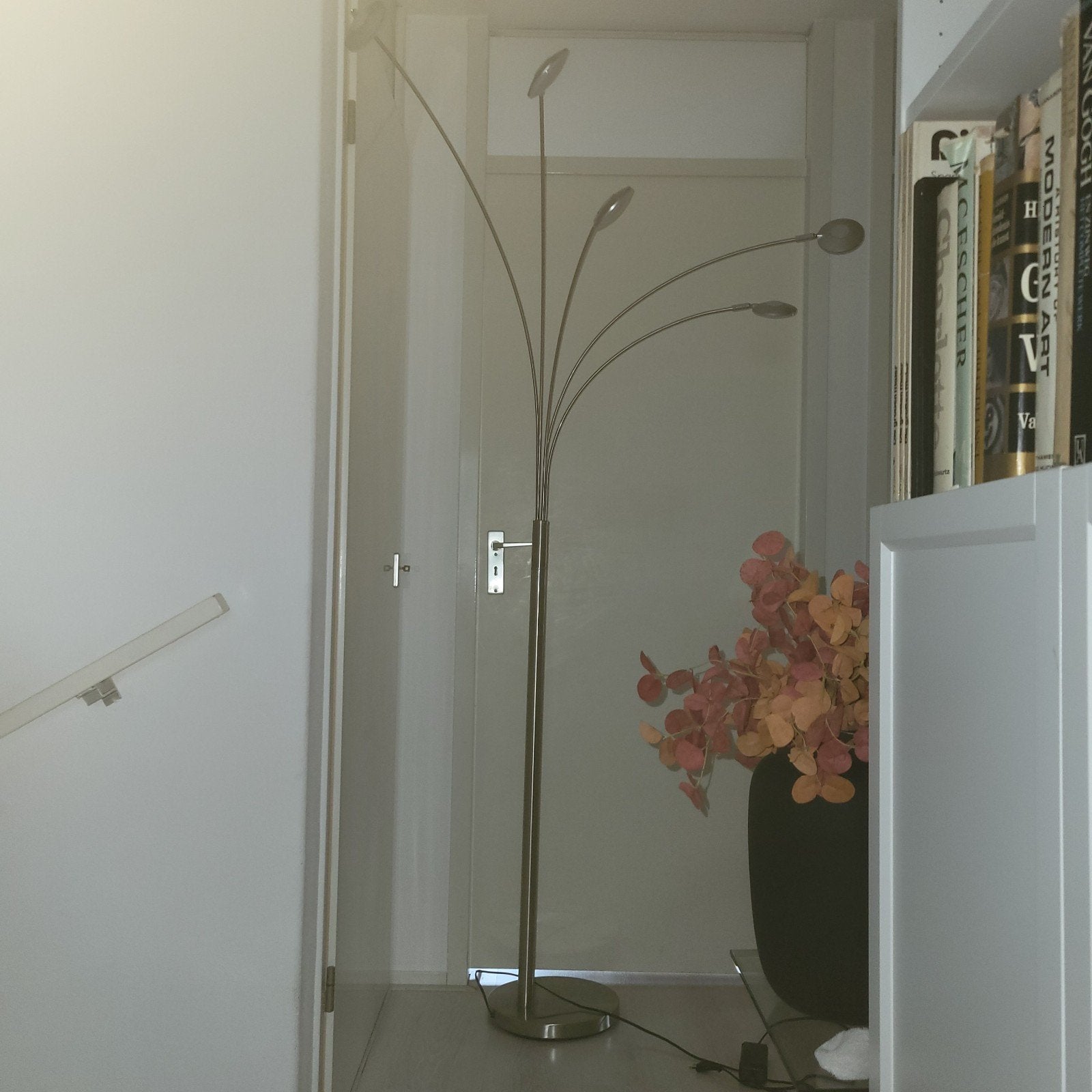 Mexlite/ Steinhauer LED booglamp,1.90 m hoog, Ophalen, Zo goed als nieuw, Metaal, Modern