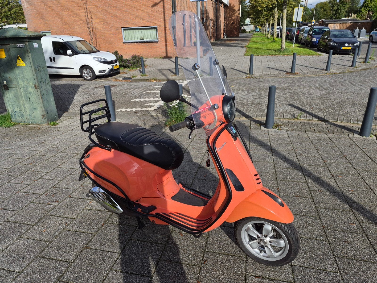 Vespa primavera 4T 25/45 km - zalmkleur(2018), Ophalen of Verzenden, Zo goed als nieuw, Maximaal 25 km/u, Overige modellen