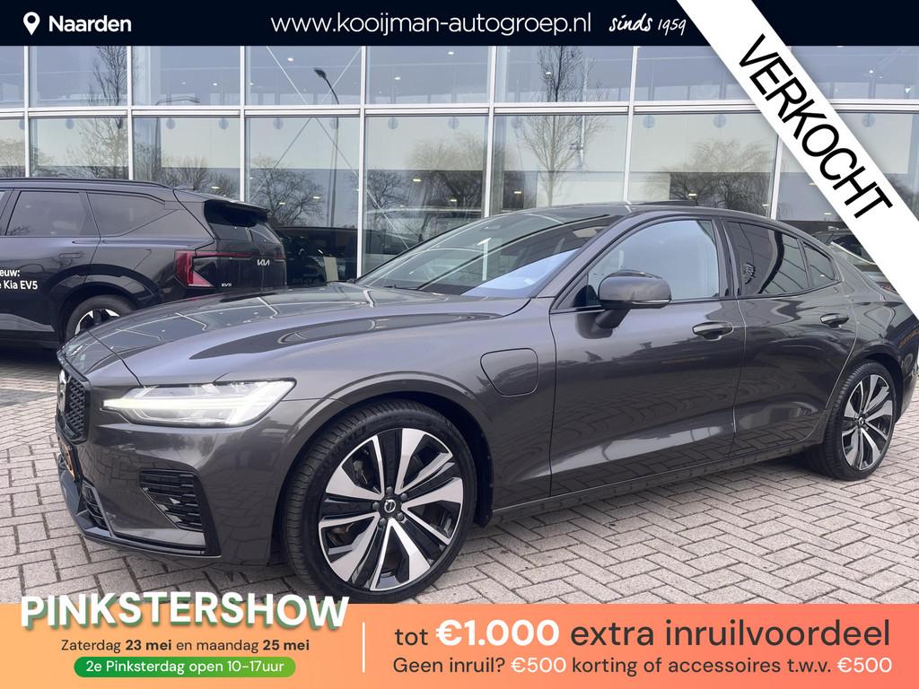 Volvo S60 Recharge T6 AWD Plus Dark | NL-AUTO | Harman & Kar, Stof, Gebruikt, Euro 6, 4 cilinders