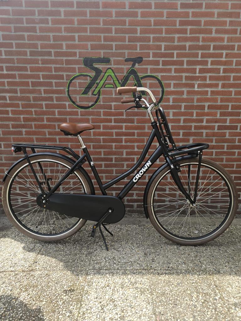 Crown Holland Opoefiets 28 inch 53cm z.g.a.n., 53 tot 56 cm, Ophalen of Verzenden, Zo goed als nieuw, Overige merken