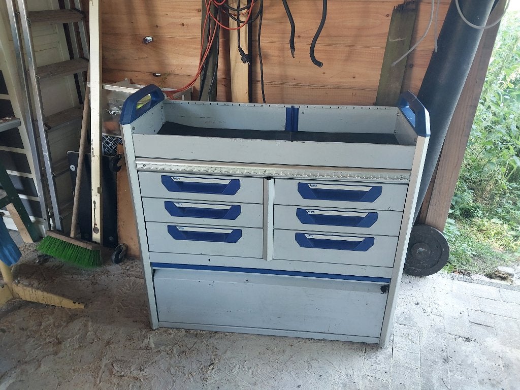 Sortimo bedrijfswageninrichting / ladekast, Ophalen, Gebruikt, Opel