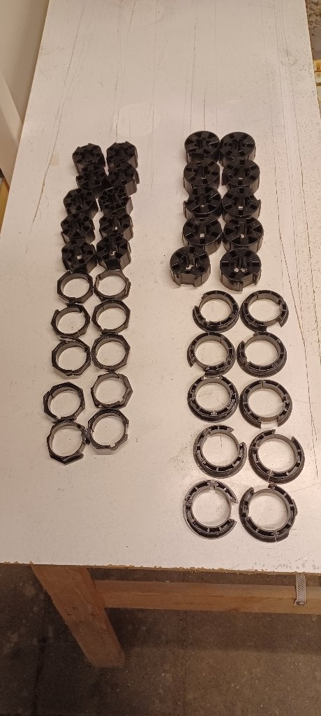 Somfy/Simu aanpassingen 8kant 40mm/rond 50mm NIEUW, Overige kleuren, 200 cm of meer, Minder dan 100 cm, Nieuw