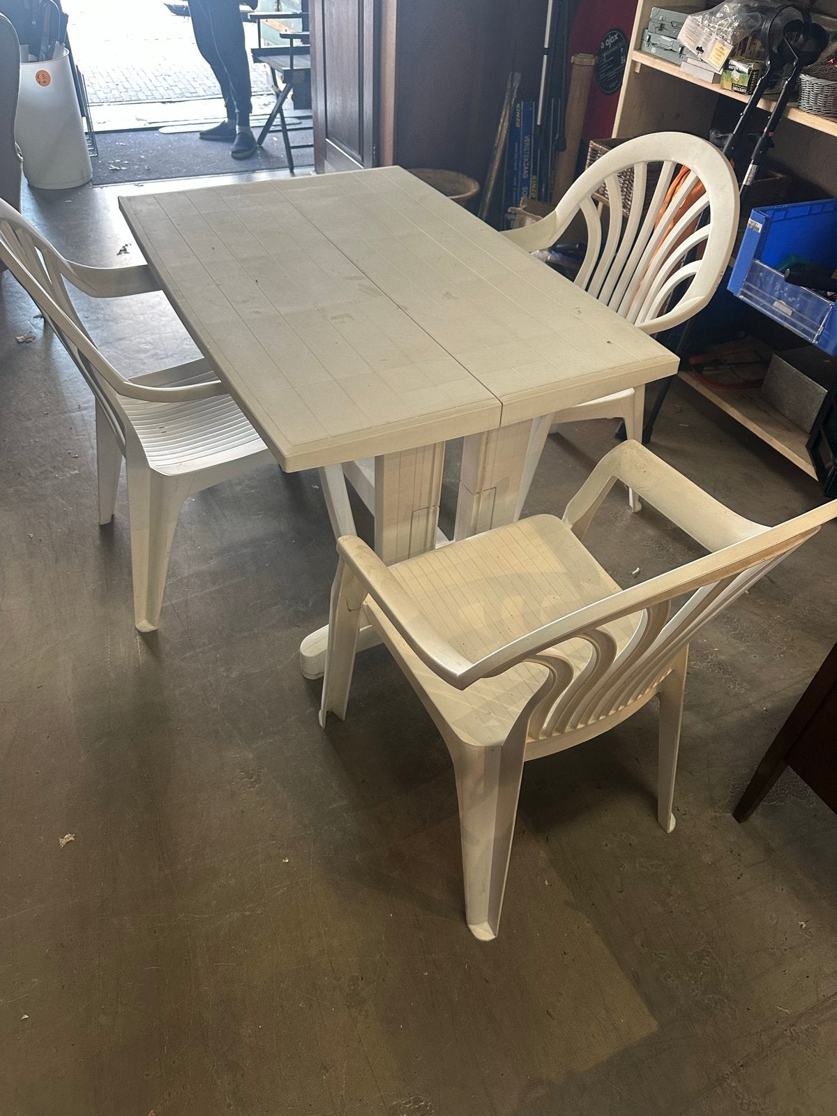 Tuinset hartman €35, Hartman, Kunststof, Gebruikt, Ophalen of Verzenden