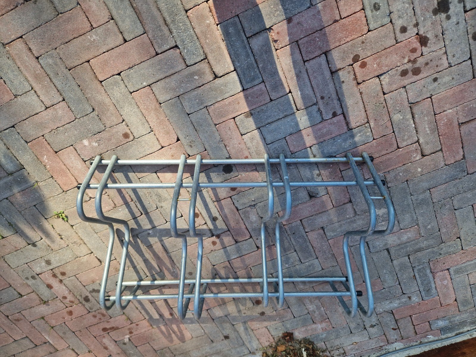 Fietsenrek voor 4 fietsen - Gebruikt, Ophalen, Gebruikt