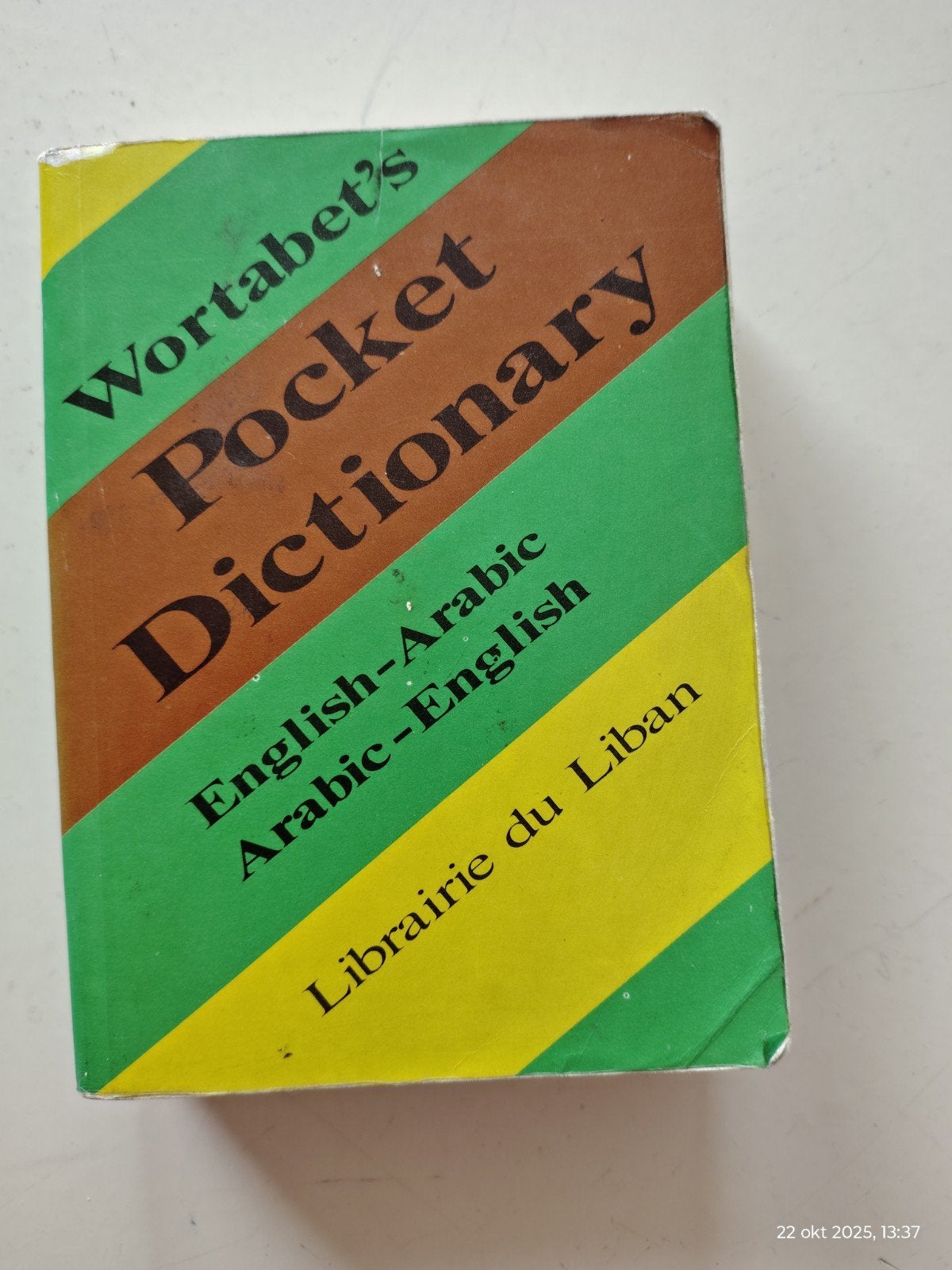 Arabisch woordenboek, Arabic Dictionary, Wortabet's, Gelezen, Overige uitgevers, Ophalen of Verzenden, Wortabet's