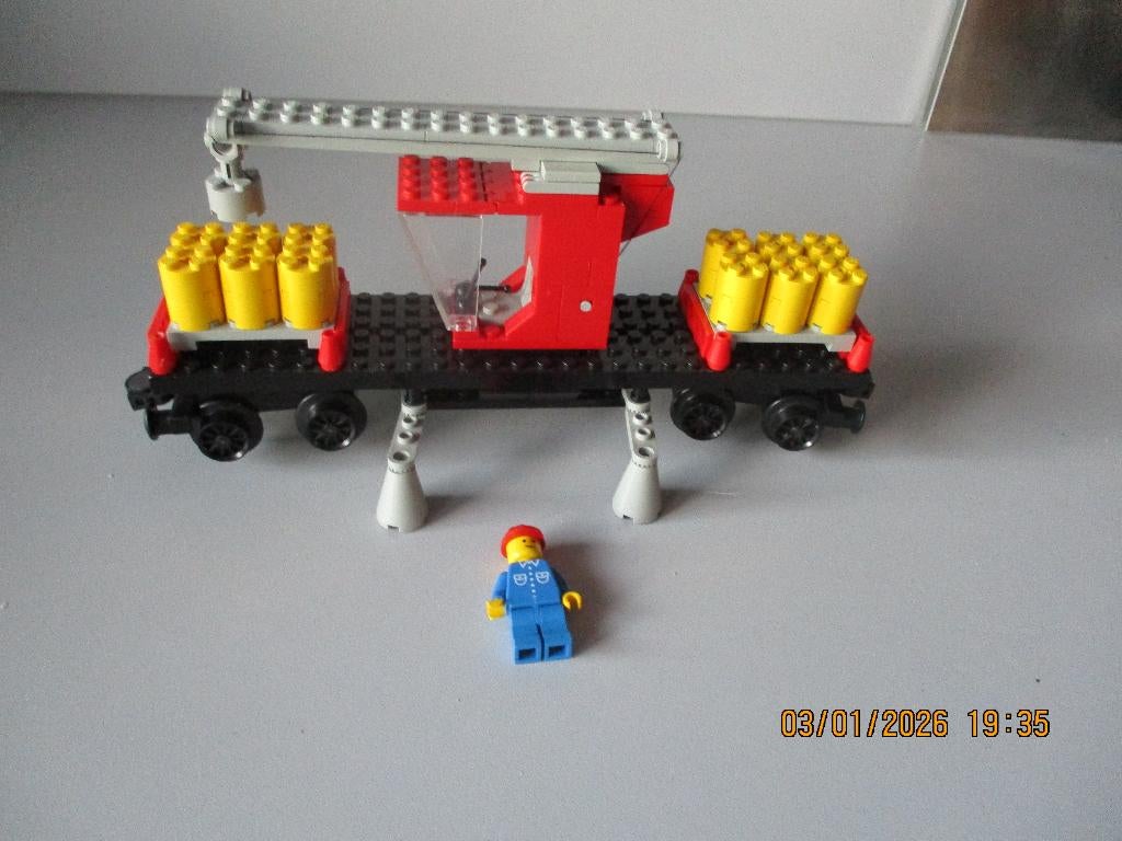 LEGO 4,5/12v 7817 KRAANWAGON Compleet in perfecte staat!!, Kinderen en Baby's, Speelgoed | Duplo en Lego, Zo goed als nieuw, Lego