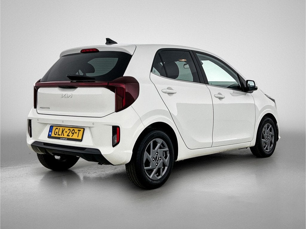 Kia Picanto 1.0 DPI DynamicPlusLine Navigatie | Airco | Acht, Voorwielaandrijving, 12 maanden, Stof, Wit