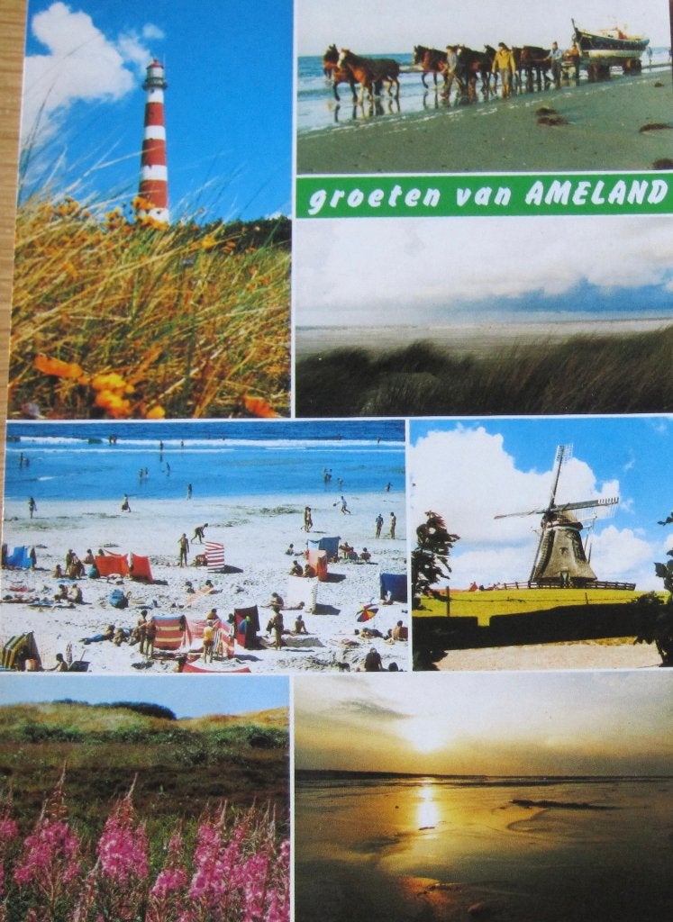 Groeten van Ameland - twee keer - nieuw, Verzenden, 1980 tot heden, Ongelopen, Waddeneilanden