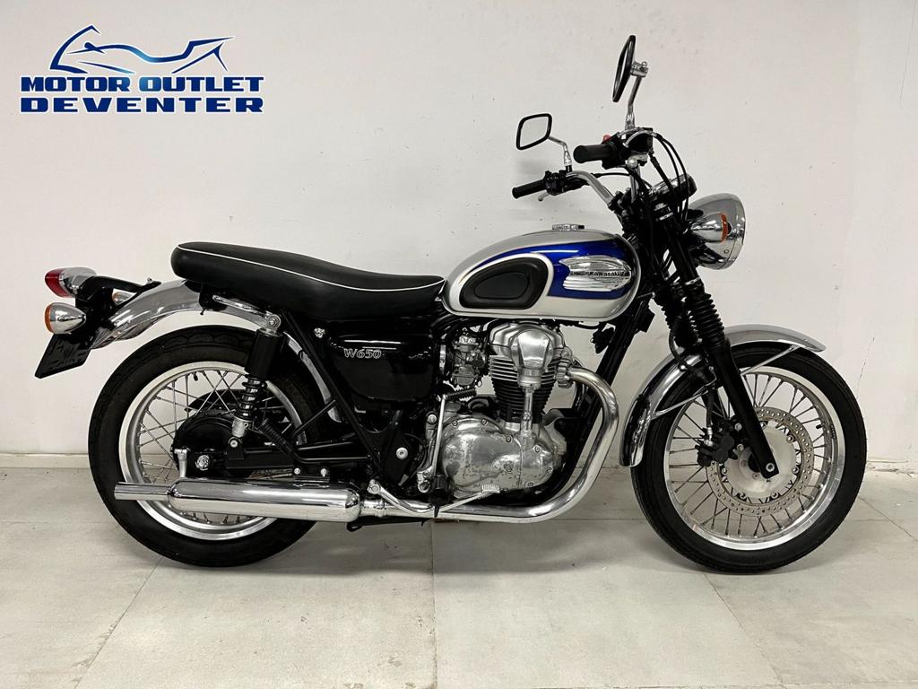 Supermooie KAWASAKI W650 (bj 1999) KAWASAKI W 650, Motoren, Motorrijbewijs A, Bedrijf, Onbekend, KAWASAKI