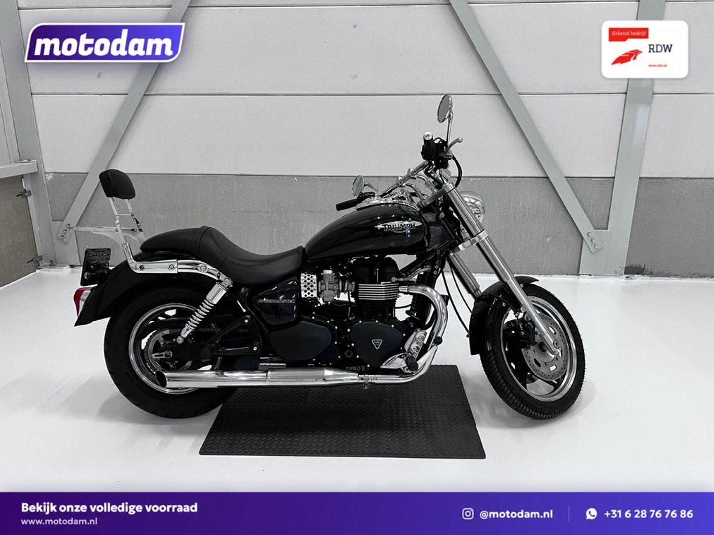 Triumph Speedmaster | EFI 865cc | Extra uitlaat en Zadel |, Motoren, Motoren | Triumph, 2 cilinders, Bedrijf, Onbekend, Meer dan 35 kW