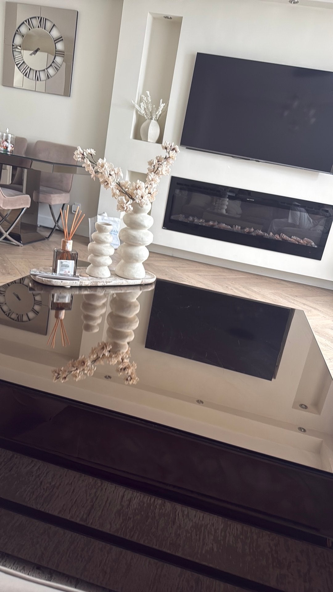 Salon tafel, Ophalen of Verzenden, Zo goed als nieuw, Rechthoekig, 75 cm of meer