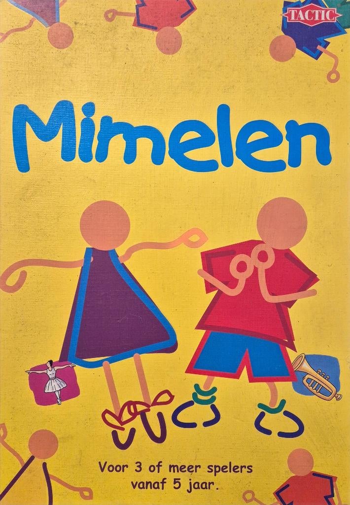 Spel Mimelen, Drie of vier spelers, Verzenden, Gebruikt, Tactic