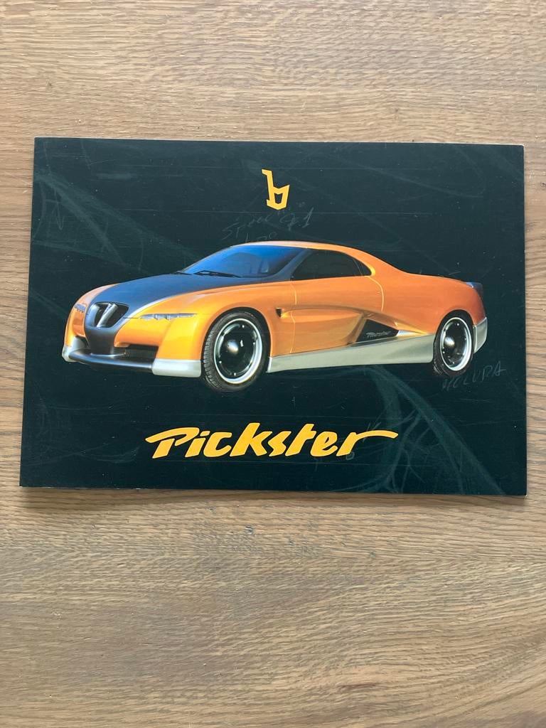 Brochure Bertone Pickster Concept Car (BMW motor), Boeken, Ophalen of Verzenden, Zo goed als nieuw, BMW