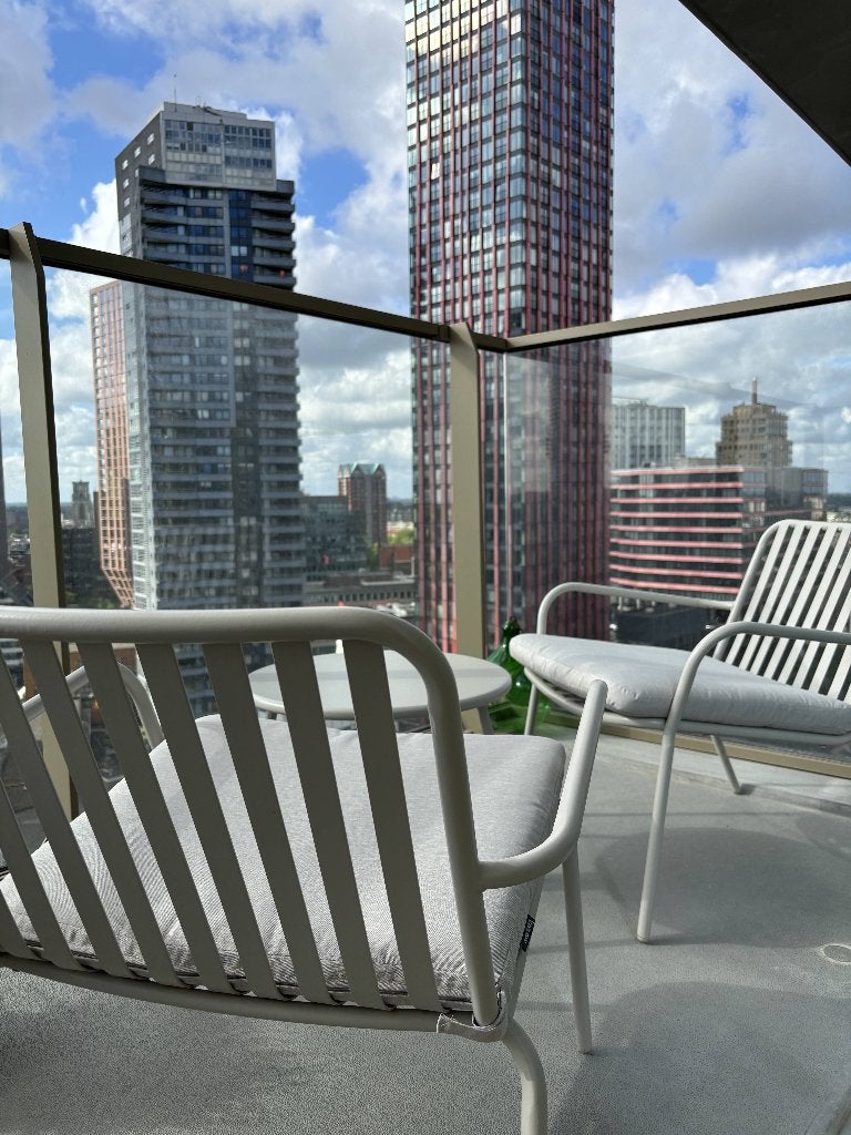 Intratuin Melle Loungeset: 2 stoelen, bijzettafel & kussens, Overige materialen, Gebruikt, Bijzettafel, Loungeset