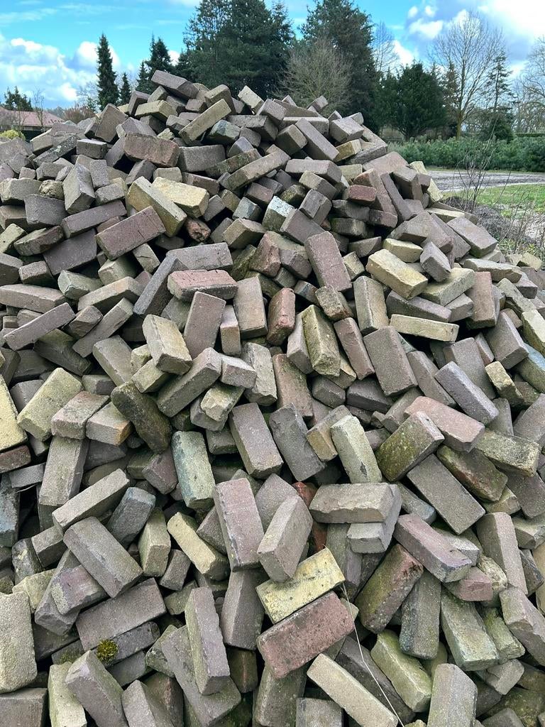Oud gebakkken waaltjes 100 m2, Ophalen, Gebruikt, 10 m² of meer, Klinkers