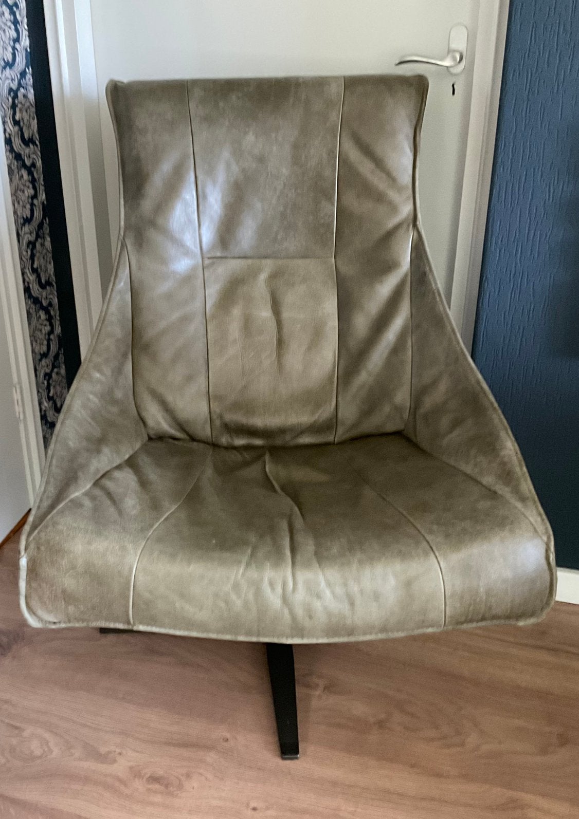 Leren Fauteuil:  Marcus - Het Anker, Ophalen, Zo goed als nieuw, 50 tot 75 cm, Leer