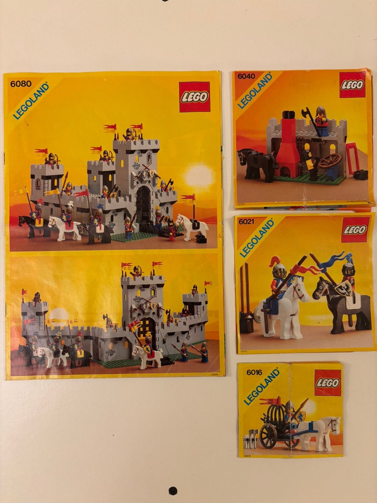 LEGO castle ridders 4 sets, Lego, Overige typen, Ophalen of Verzenden, Castle