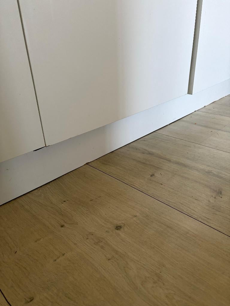 PVC vloer grijs / bruin, Ophalen, Kunststof, 50 tot 150 cm, Zo goed als nieuw