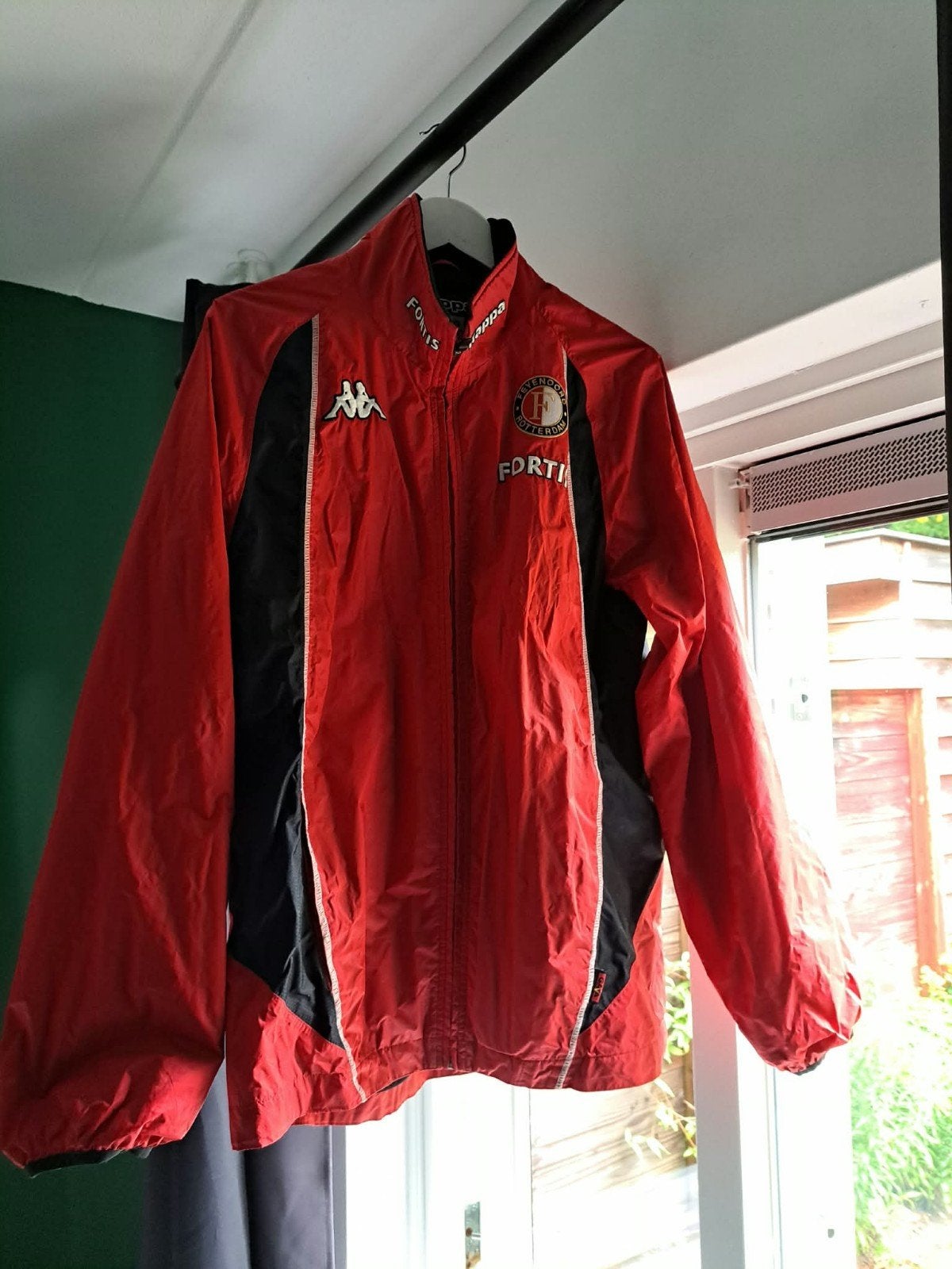 feyenoord jas, Ophalen of Verzenden, Maat 52/54 (L), Zwart