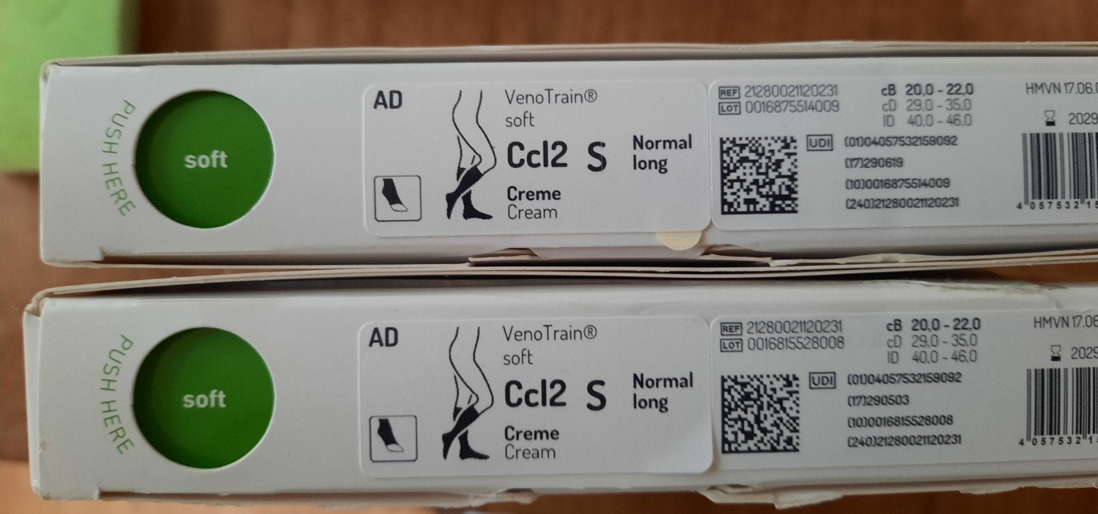 2 Paar Venotrain steunkousen Ccl2 Small., Ophalen of Verzenden, Nieuw