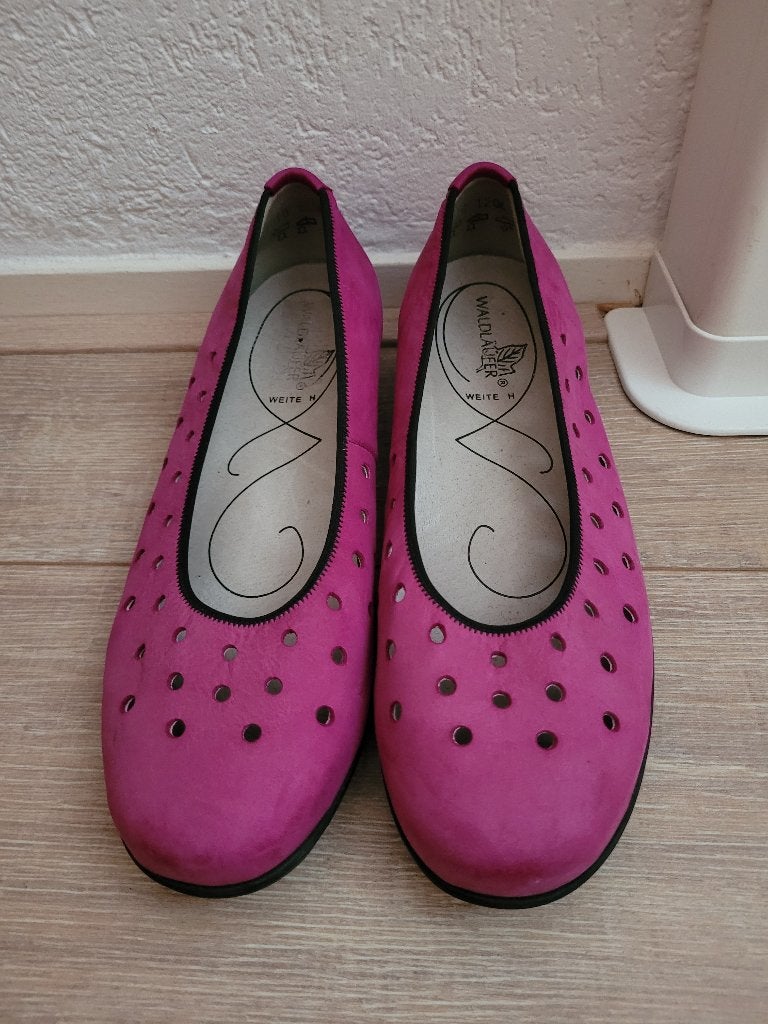 Instapper Waldaufer, cyclaam, maat 38,5 zgan, Overige kleuren, Waldlaufer, Instappers, Ophalen of Verzenden