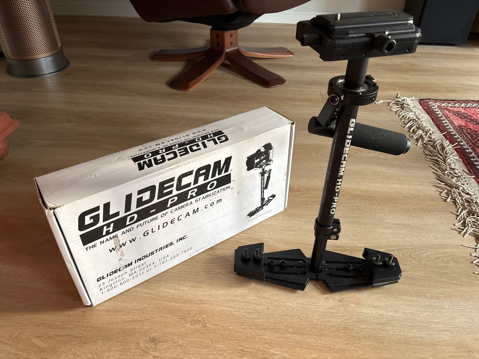 Glidecam HD-PRO Stabilisator voor Vloeiende Camerabewegingen, Ophalen of Verzenden, Zo goed als nieuw