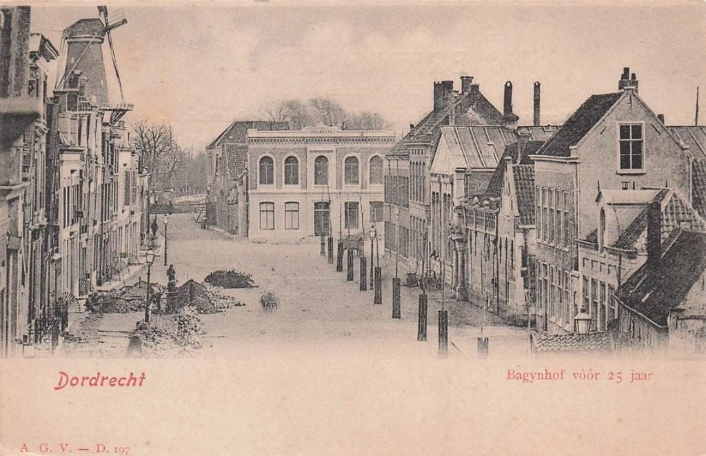 702-180-025 Dordrecht Bagynhof Voor 25 Jaar, Verzenden, Voor 1920, Zuid-Holland