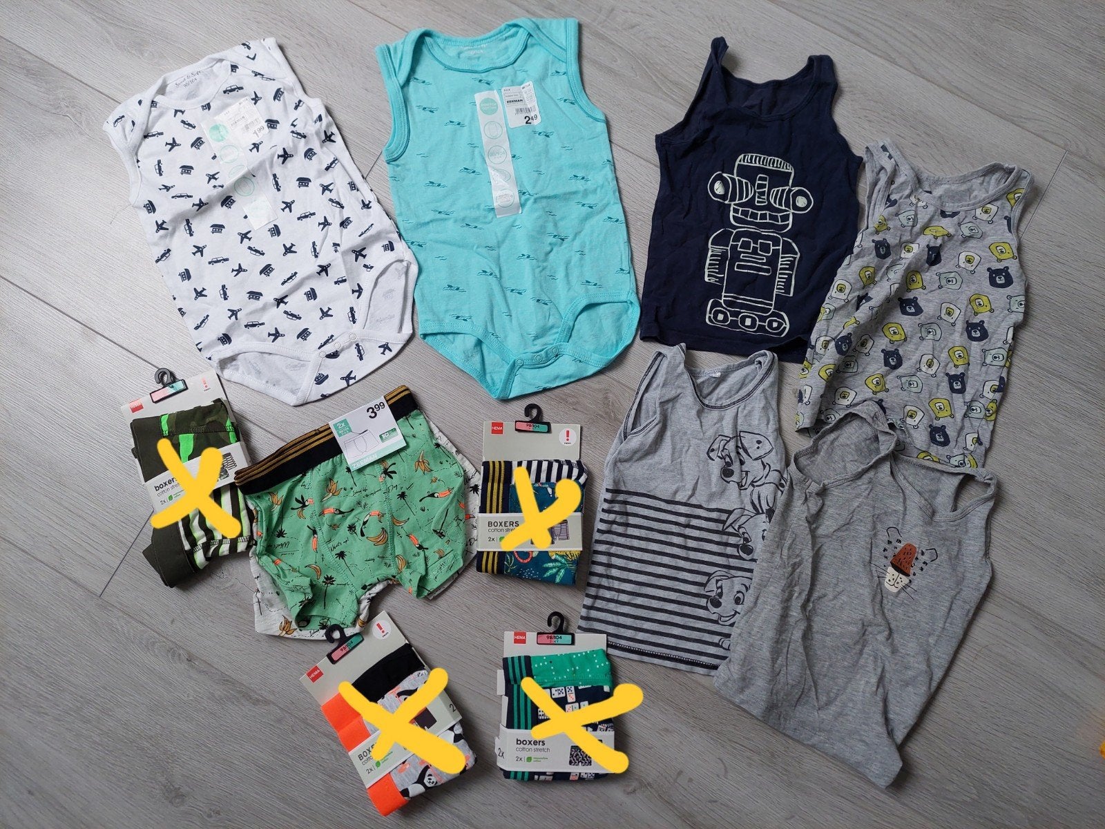 Nieuwe boxers maat 98/104 jongen onderbroeken rompers hemden, Ophalen of Verzenden, Nieuw, Jongen, Nacht- of Onderkleding