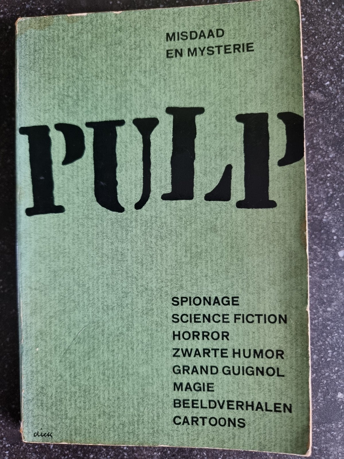Pulp Misdaad en Mysterie - Verhalenbundel 1970, Boeken, Avontuur en Actie, Ophalen of Verzenden