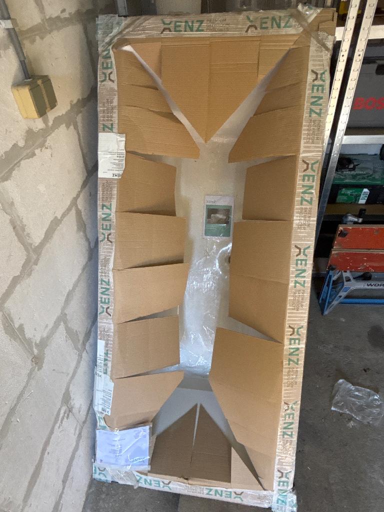 Inbouwbad | Wit | Nieuwstaat | 170x75cm, Doe-het-zelf en Verbouw, Sanitair, Ophalen, Nieuw, Bad