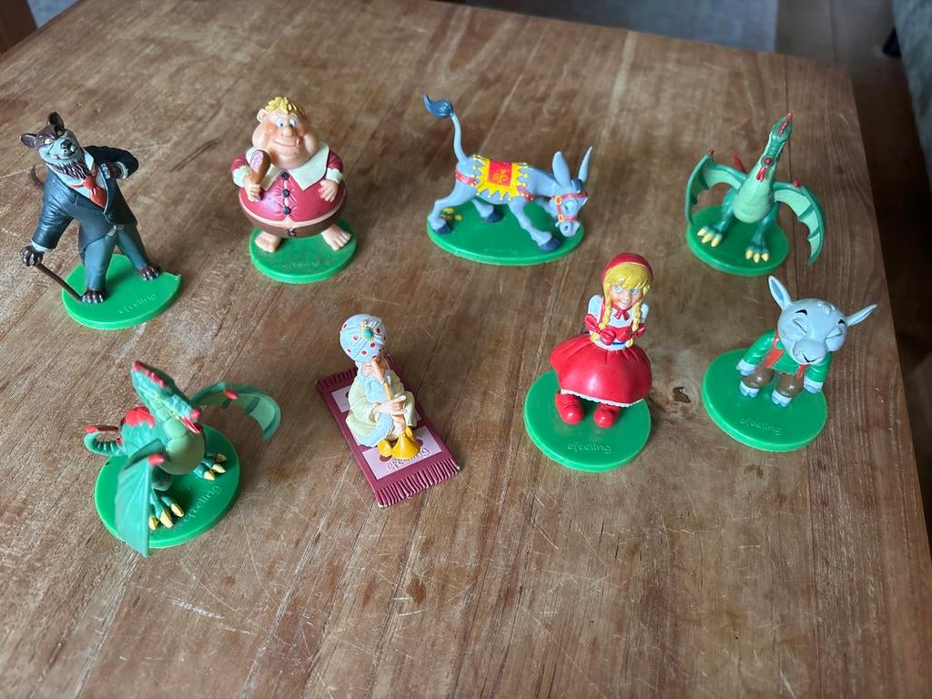 Efteling figuurtjes set - Sprookjesbos karakters, Verzamelen, Efteling, Ophalen of Verzenden, Gebruikt, Beeldje of Poppetje
