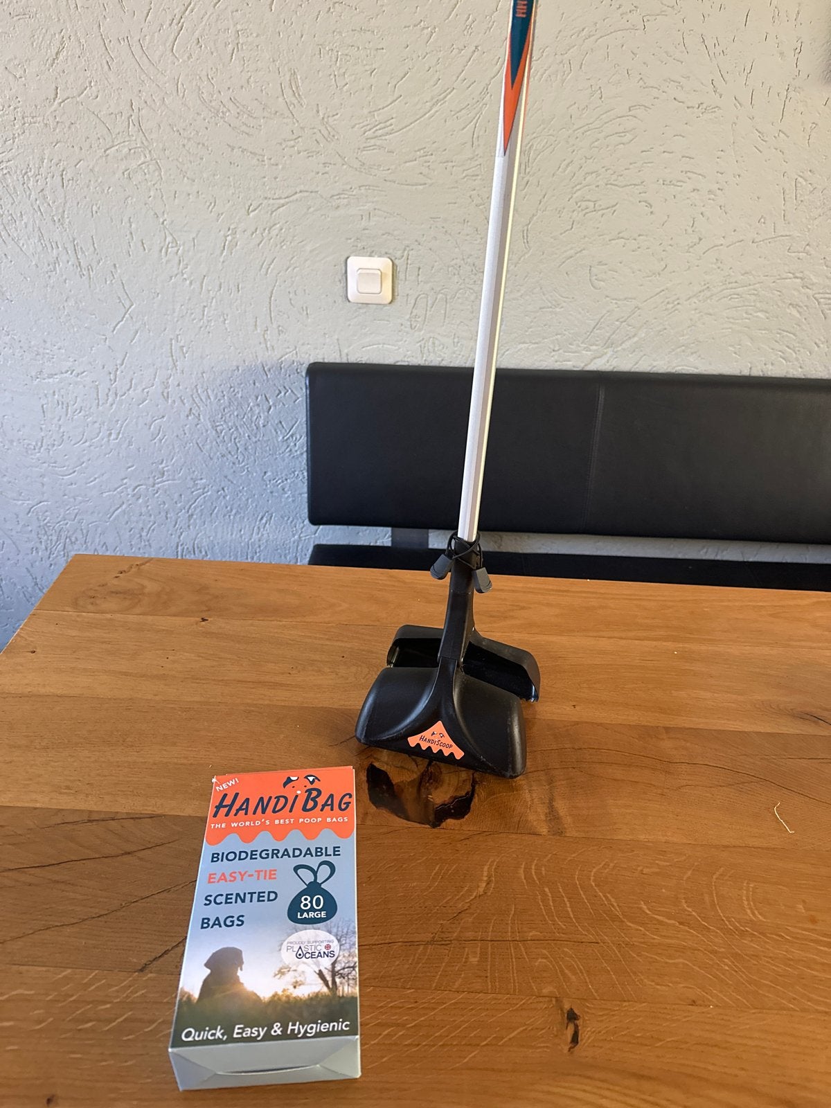 Handiscoop poepzakjes grijper nieuw, Dieren en Toebehoren, Ophalen of Verzenden, Nieuw
